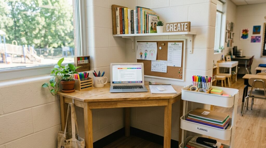 Teacher_desk_in_classroom_corner